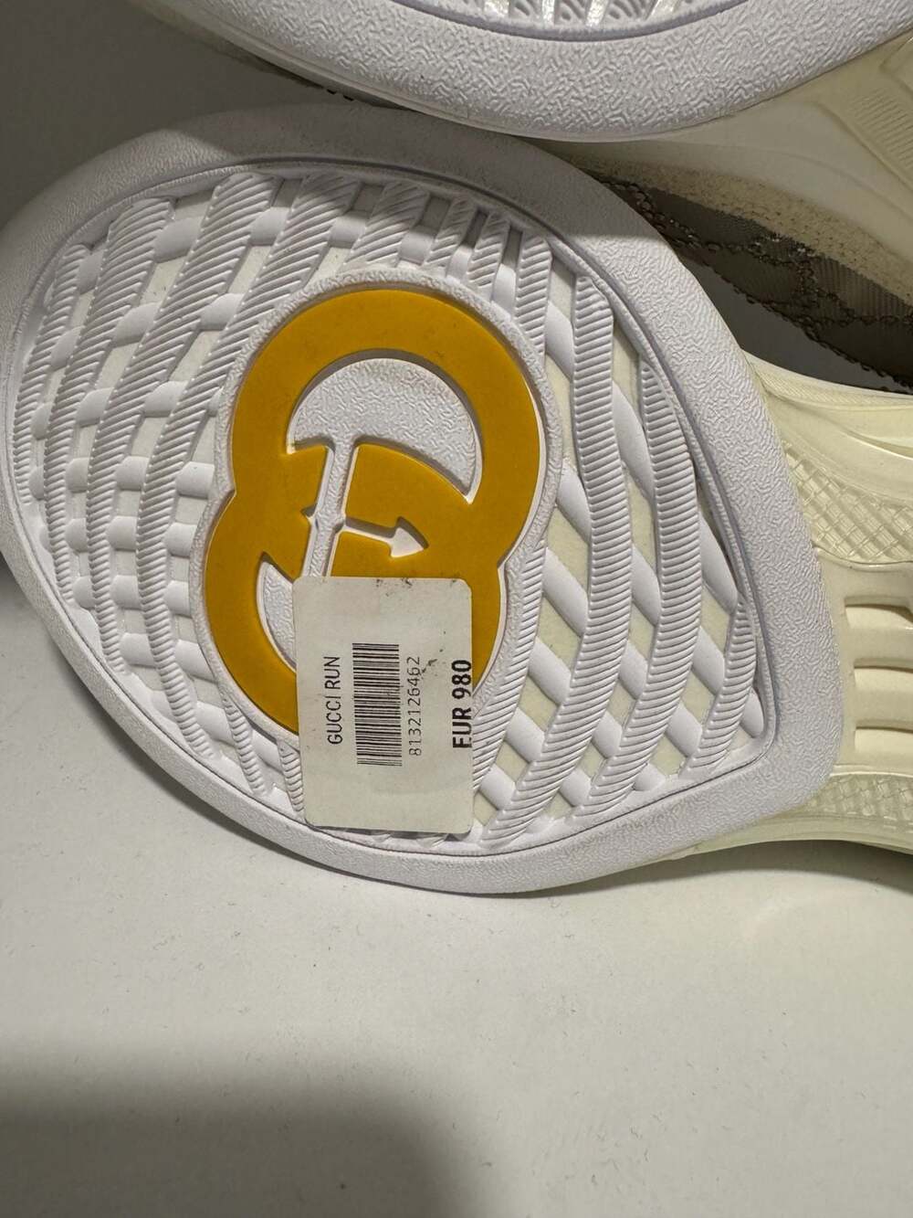 Gucci Sneaker 'GG Crystal - White' - WMNS SIZE 7 US - Picture 6 of 6
